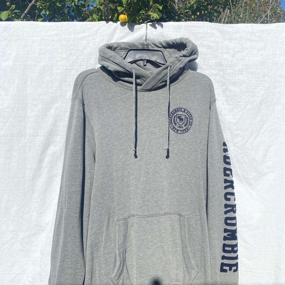 Abercrombie grey hoodie